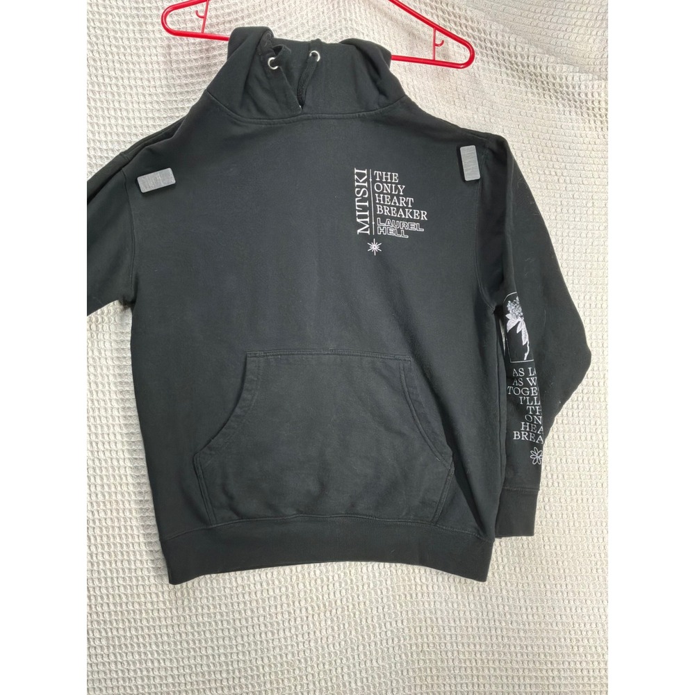 Indie Mitski Independent Trading Co Laurel Hell Hoodie M Black